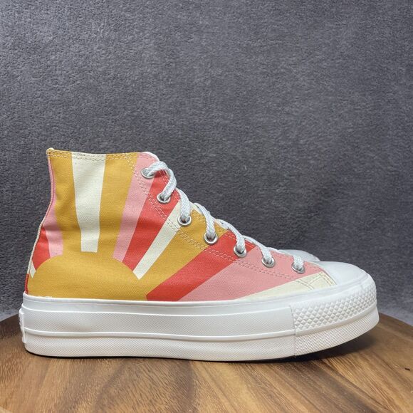 Converse Chuck Taylor All Star Lift Hi Summer Spirit Platform Women's Size 9.5 - Picture 1 of 8